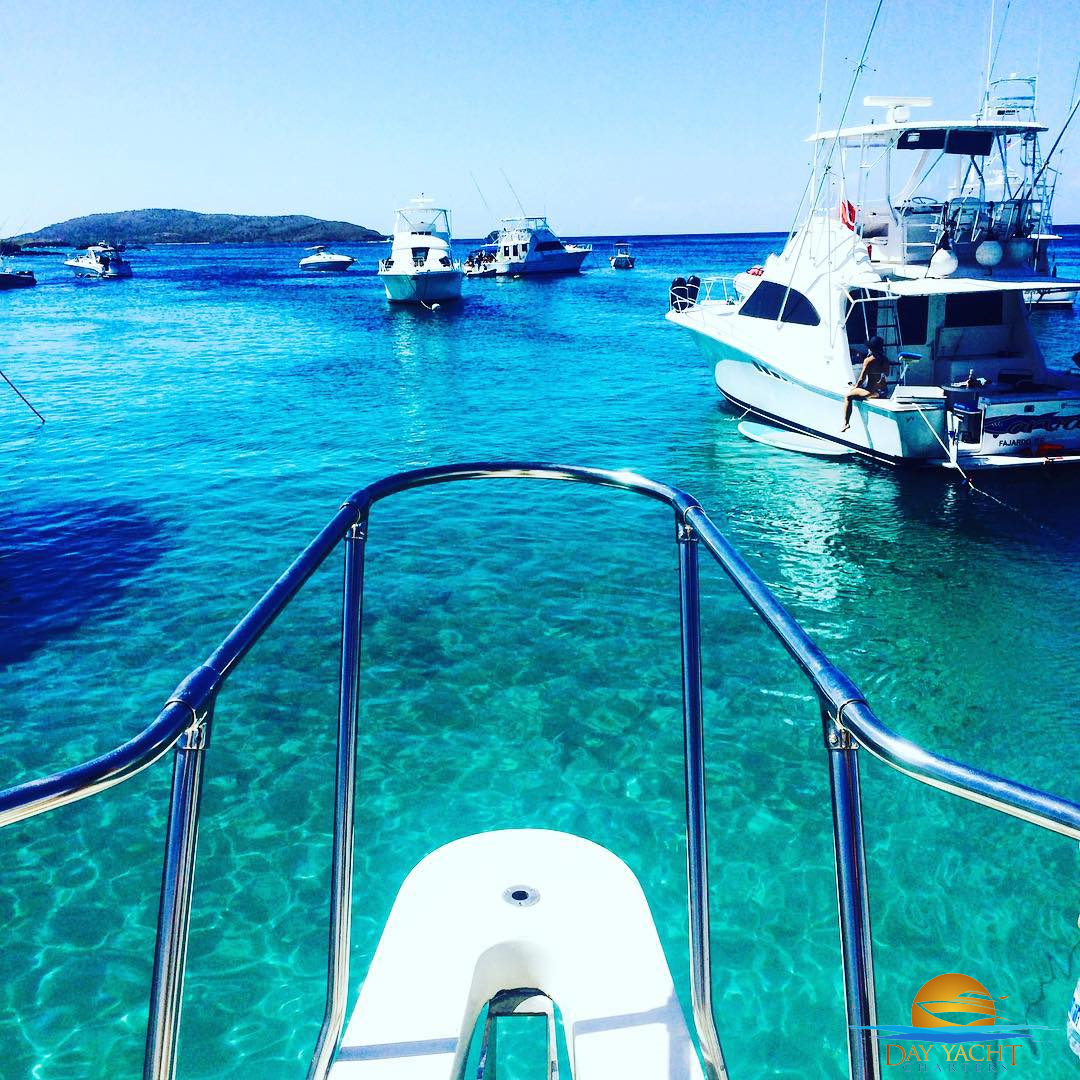 Luxury motor yacht docked at Puerto del Rey Marina in Fajardo, luxury yacht charter Puerto Rico